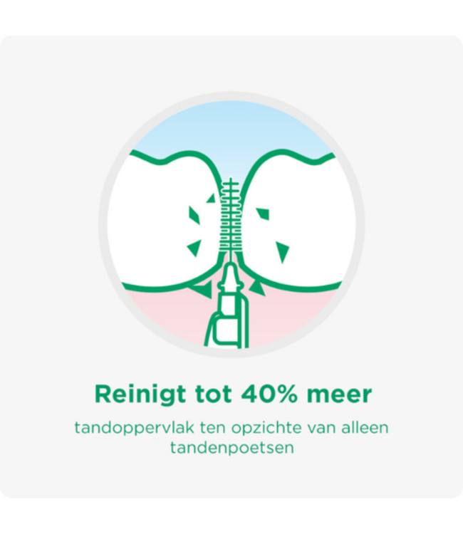 GUM Bi-Direction Interdentale Ragers 1.2 mm groen - 6 stuks
