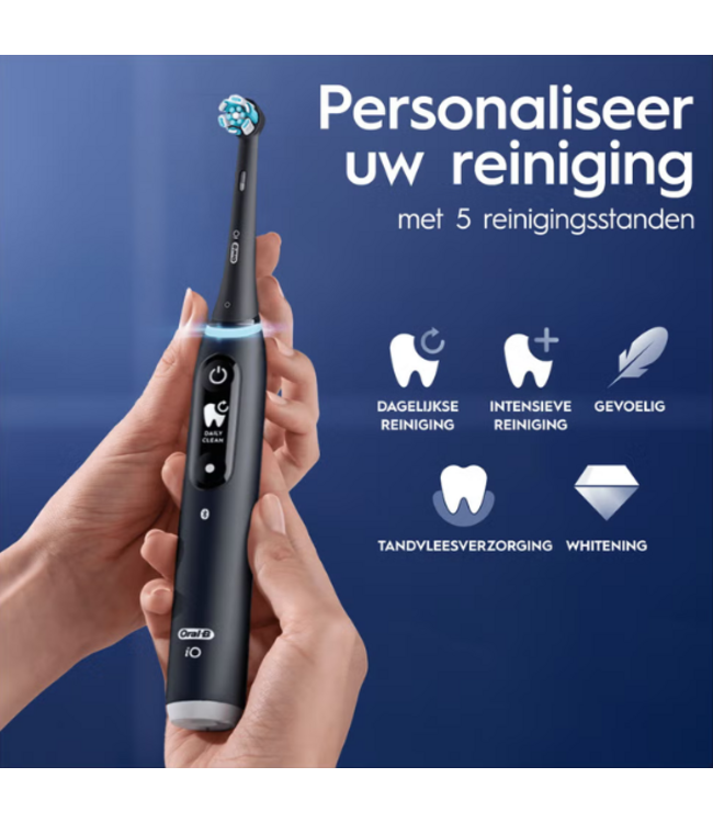 Oral-B iO Series 6 Black + Extra Body Pink
