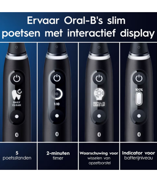 Oral-B iO Series 6 Black + Extra Body Pink