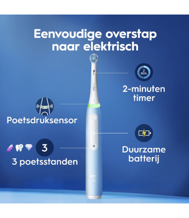 Oral-B iO Series 3N Ice Blue Elektrische Tandenborstel