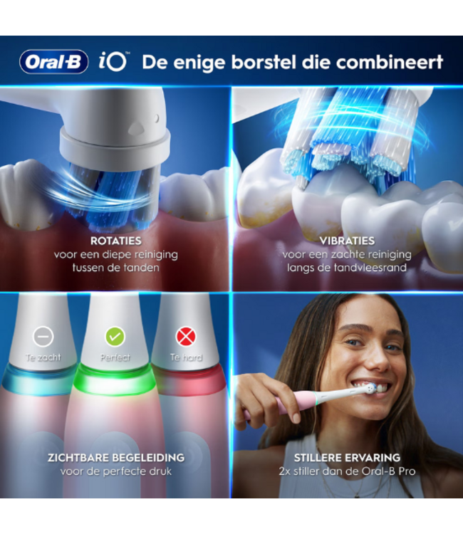 Oral-B iO Series 3N Blush Pink Elektrische Tandenborstel
