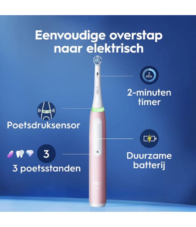 Oral-B iO Series 3N Blush Pink Elektrische Tandenborstel