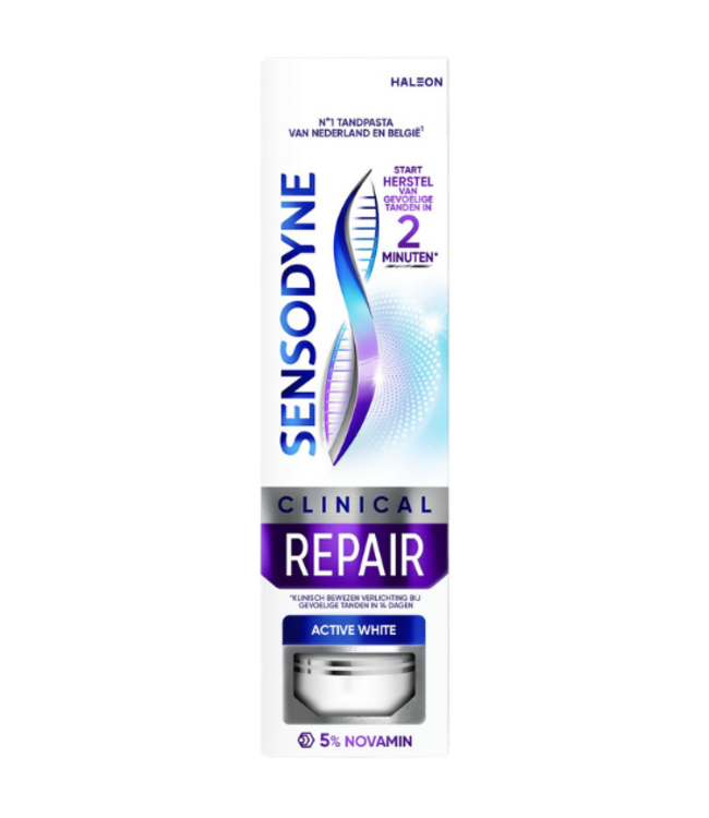 Sensodyne Clinical Repair Active White Tandpasta - 75 ml