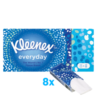 Kleenex Kleenex Everyday Pocket Tissues - 8x9 stuks