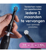 Oral-B iO Gentle Care Black opzetborstels - 6 stuks