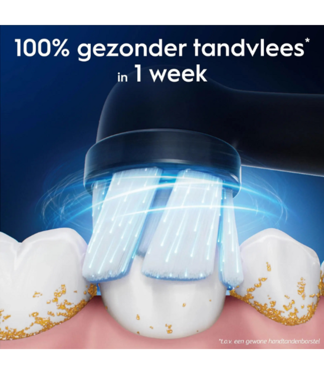 Oral-B iO Gentle Care Black opzetborstels - 6 stuks