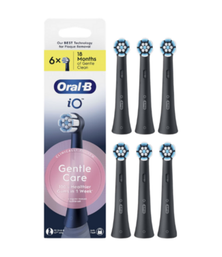 Oral-B Oral-B iO Gentle Care Black opzetborstels - 6 stuks