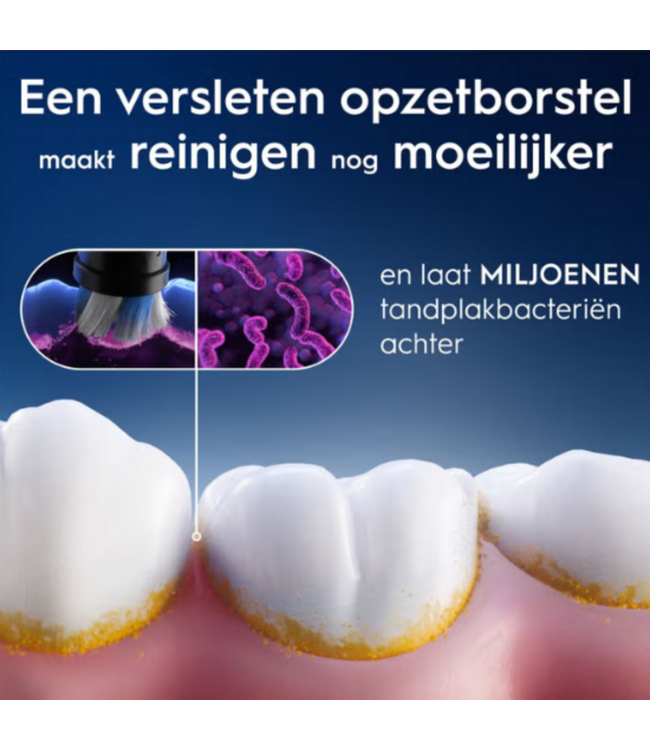Oral-B iO Gentle Care White opzetborstels - 6 stuks