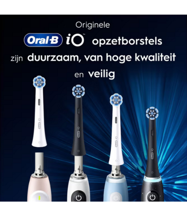 Oral-B iO Gentle Care White opzetborstels - 6 stuks