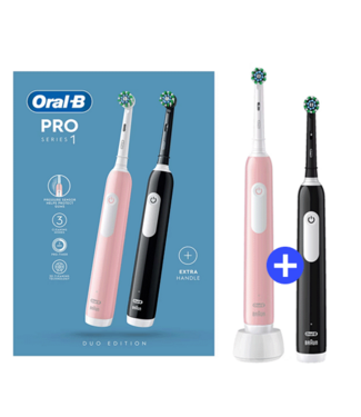 Oral-B Oral-B PRO Series 1 Black + Extra Body Pink