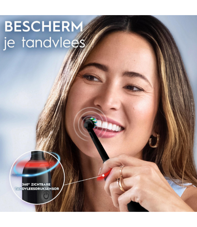Oral-B PRO 3 3000 Black Cross Action Elektrische Tandenborstel