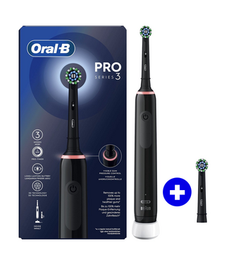 Oral-B Oral-B PRO 3 3000 Black Cross Action Elektrische Tandenborstel