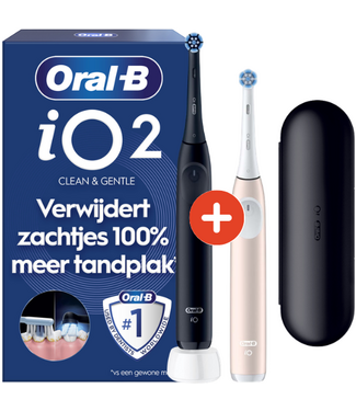 Oral-B Oral-B iO Series 2 Clean & Care Black + Extra Body Pink