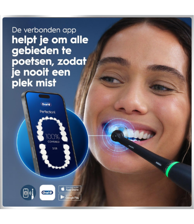Oral-B iO Series 6N Black Lava Elektrische Tandenborstel