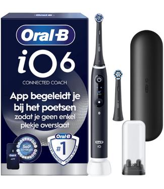 Oral-B Oral-B iO Series 6N Black Lava Elektrische Tandenborstel