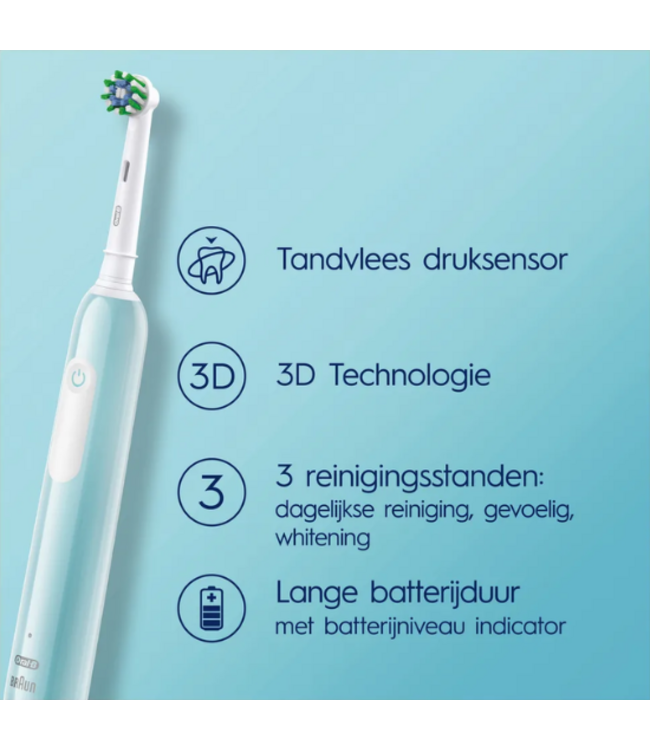 Oral-B PRO Series 1 Duo Pack Black + Blue + Reisetui