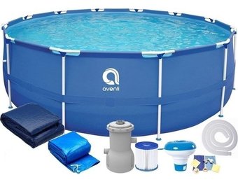 Avenli zwembad - 305x76 cm - complete set met filterpomp