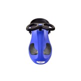 Wiebelauto - wigglecar - blauw - led-verlichte wielen