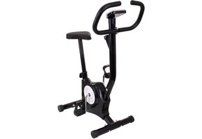 Hometrainer fiets - mechanische weerstand - zwart