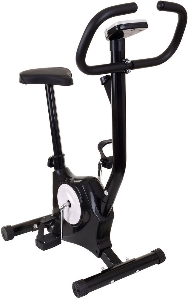 Hometrainer fiets - mechanische weerstand - zwart