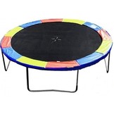 Regenboog trampoline met veiligheidsnet - 244 cm - tot 80 kg