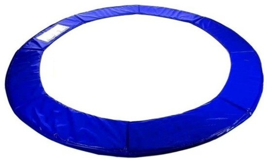 Blauwe randafdekking voor trampoline - 244 cm