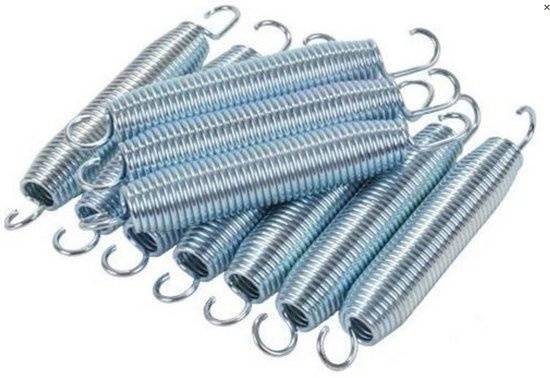 Trampoline veren - set van 72 - 16,5 cm lang