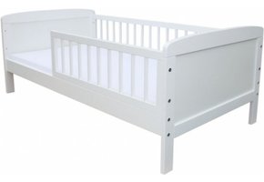 Peuterbed - wit - 140x70cm - inclusief lattenbodem