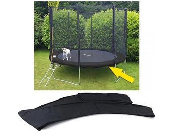 Rand afdekking trampoline - zwart - 366 cm diameter