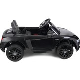 Elektrische kinderauto - audi r8 spyder - zwart