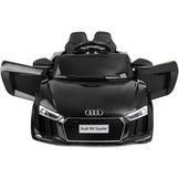 Elektrische kinderauto - audi r8 spyder - zwart