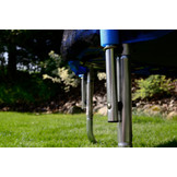 Blauwe trampoline - met veiligheidsnet - 183 cm