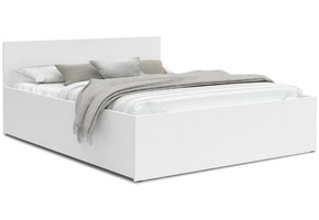 Opklapbare twijfelaar - 120x200 cm - wit - zonder matras