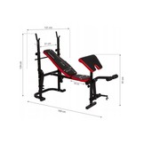 Halterbank set met gewichten