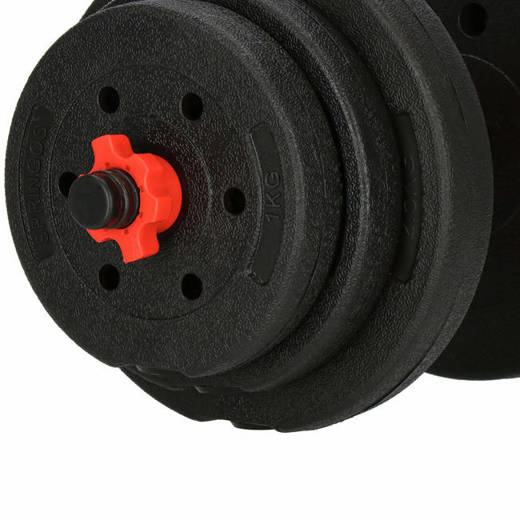 Halterset - dumbbells set - 20 kg - verstelbare gewichten