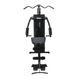 Krachtstation - 72 kg gewichten - 170x103x205 cm - zwart