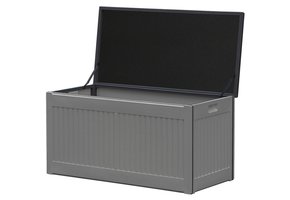 Antraciete tuinbox 270l opbergkist - 107x51x54 cm