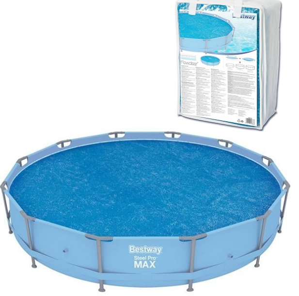 Zwembadafdekking 366cm - solar cover