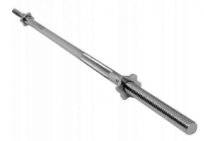 Halterstang 25 mm recht met schroefklem - 120 cm