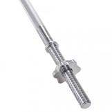 Halterstang 25 mm recht met schroefklem - 120 cm