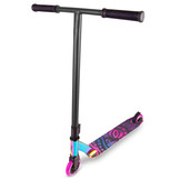 Soke evo stuntstep - black neochrome - race step - 360º stuur