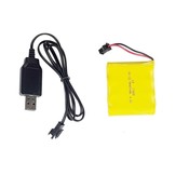 Bestuurbare trekker met aanhanger - groen