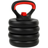 Halterset - dumbbellset - 40 kg verstelbaar met kettlebell