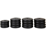 Halterset - dumbbellset - 40 kg verstelbaar met kettlebell