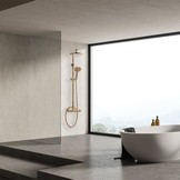 Regendouche goud 23 cm