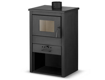 Houtkachel vrijstaand - staal - 9kw