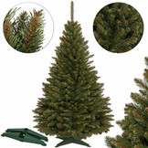 Kunstkerstboom - nep kerstboom - 240 cm - plastic voet - groen