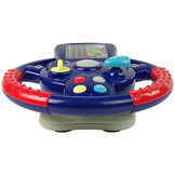 Speelgoed autostuur - rijsimulator - blauw & rood