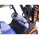 Speelgoed heftruck - op afstand bestuurbaar - 1:14 - geel