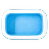 Opblaas zwembad - Bestway - 262x175x51 cm - blauw wit
